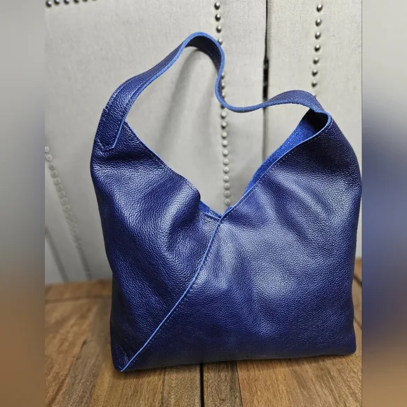 Portland Leather Goods Oversized Naomi Cobalt Blue - Picture 3 of 16